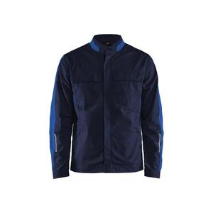 BLAKLADER-Chaqueta industrial 444418328985M stretch Azul marino/Azul aciano-EAN 7330509761151 CHAQUETAS DE TRABAJO - Product Image 1