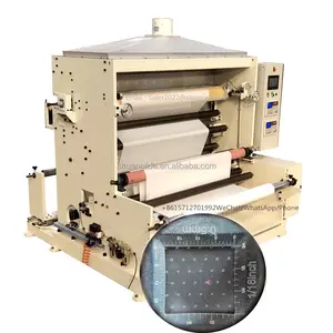 Glans Oost Hete Naald Micro Perforatie Machine Met Roterende Pin Roller Voor Papier Ldpe Hdpe Plastic Folie