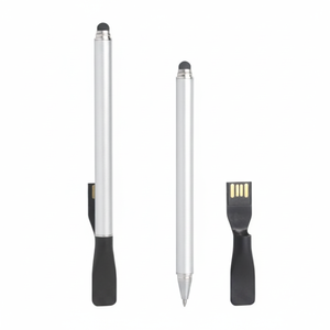 ปากกาสไตลัส USB ขนาด 9x140 มม. พร้อมหน่วยความจำ 8GB สำหรับแท็บเล็ตและโทรศัพท์ - Product Image 2