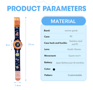 Nouvelles Montres 3D Cartoon à Quartz Étanche pour Enfants, Montres-Bracelets de Sport pour Tout-Petits et Enfants de 3 à 12 Ans, Cadeau pour Filles et Garçons - Product Image 3