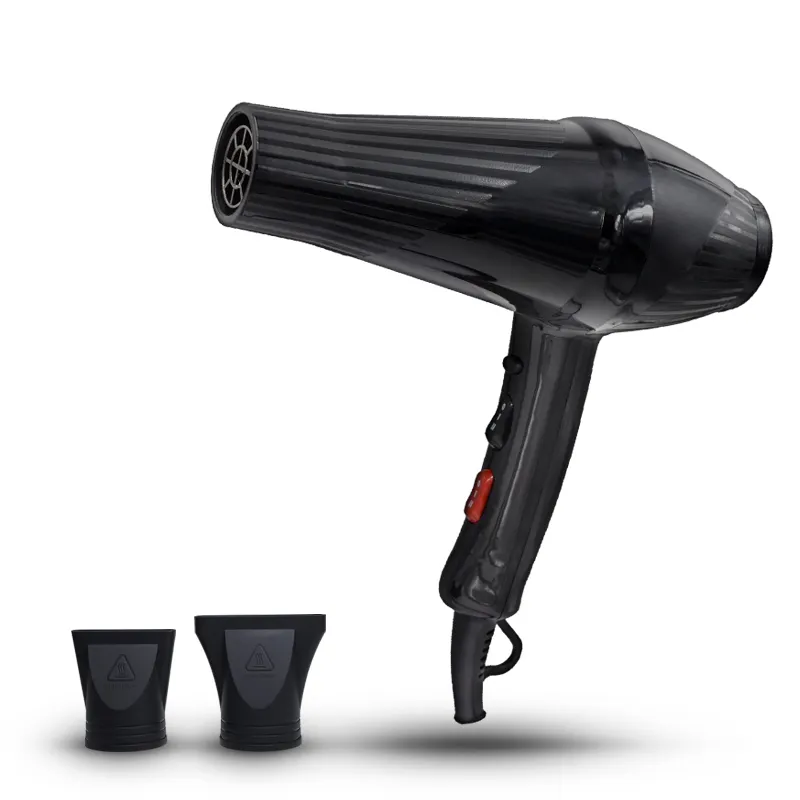 Secador de cabelo profissional, secador de cabelo 2000w para salão de beleza, ar quente, oem, motor ac