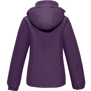 Premium Fleece Lined Outdoor Wear Chaqueta de esquí impermeable para mujer Chubasquero a prueba de viento con capucha Otoño e Invierno Essential - Product Image 2