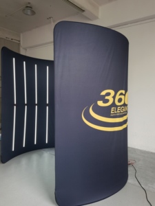 Mur d'arrière-plan à 360 degrés avec éclairage ambiant RVB, un accessoire indispensable pour les influenceurs sur les réseaux sociaux et les opportunités de photographie - Product Image 5