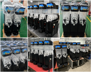 Máquina Comercial de Granizados, Dispensador de Bebidas Congeladas de 15L con Tanque Doble/Triple, Máquina para Hacer Granizados, Dispensador de Margaritas y Smoothies para Bares y Cafeterías - Product Image 2