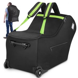 Housse de siège auto de voyage pour avion de qualité supérieure certifiée BSCI avec sangles de sac à dos, sac de voyage pour siège auto bébé au design exceptionnel - Product Image 1