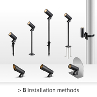 Extérieur Ip66 24v 220V 5W 10W 15W 25W Architecture Anti-éblouissement Projecteur Aménagement Paysager Spike Projecteur LED Jardin Spot Light