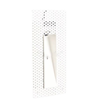 Lampe d'escalier LED encastrée sans cadre à commande par capteur, personnalisable, en aluminium, pour intérieur, à fixation murale