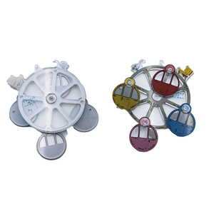 OEM ODM Mini Expositor Giratorio de Acrílico con Diseño de Rueda Panorámica Impresa, de Plástico Acrílico Recortado, para Parque de Atracciones, Regalo de Rompecabezas Artesanal - Product Image 3