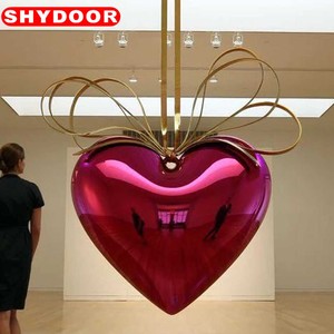 Scultura <span class=keywords><strong>Rotonda</strong></span> Personalizzabile in Acciaio Inossidabile di Grandi Dimensioni, Opera d'Arte Urbana, Design Moderno - Product Image 1