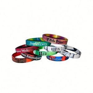 Bracelet en silicone recyclé écologique |   Article promotionnel personnalisé durable |   Responsabilité sociale d'entreprise - Cadeau - Product Image 5