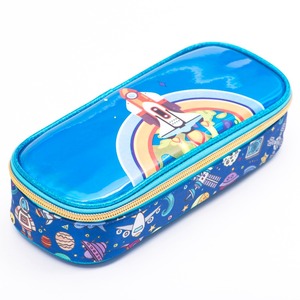 กล่องดินสอหนังลายการ์ตูนรูปจรวดโฮโลแกรม ปี 2020 สำหรับเด็กผู้ชาย - Product Image 3