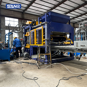 Solide hohle Pflasters teine ineinandergreifende Blöcke, die Maschine hydraulische Presse ziegel maschine Qt4-15 Block machen, der Maschine automatisch macht - Product Image 2