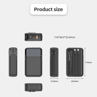 Batterie Li-Polymère Ultra-Compacte 20000mAh, Banque d'alimentation portable avec écran LCD, Adaptateur US/EU/UK/AU, Charge rapide, Sortie 22.5W