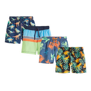 กางเกงว่ายน้ำสำหรับผู้ชายกางเกงว่ายน้ำแบบนำกลับมาใช้ใหม่กางเกงขาสั้นกันน้ำลายเสือดาวลายดอกไม้สำหรับผู้ใหญ่ - Product Image 5