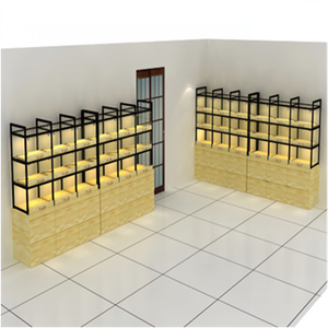 Thiết Kế Tốt 3 Tier Treo Tường Tủ Trưng Bày Tủ Trưng Bày Cho Bánh Mì Bánh Trưng Bày Racks - Product Image 2