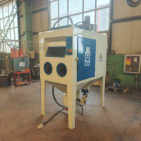 Machine de sablage manuelle, cabine de sablage à pression