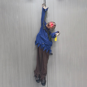 2025 all'aperto a grandezza naturale all'ingrosso <span class=keywords><strong>Horror</strong></span> animate spaventose decorazioni <span class=keywords><strong>Zombie</strong></span> Halloween Animatronic - Product Image 1