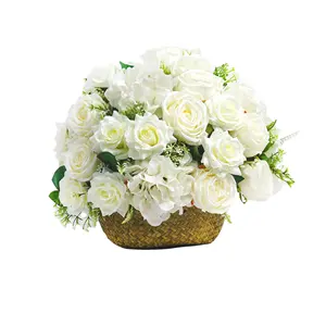 Lusiaflower sfera di fiori artificiali per la decorazione di nozze di alta qualità per matrimoni o decorazioni per la casa