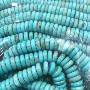 TB0010-6 <strong>Turquoise</strong> Heishi <strong>Beads</strong>,<strong>Turquoise</strong> Wheel <strong>Beads</strong> - Product Image 2