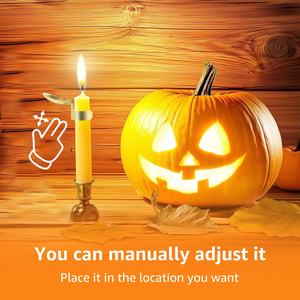 Tipo di Clip regolabile estintore automatico a forma di guscio di metallo a forma di fiamma spilla accessori per <span class=keywords><strong>candele</strong></span> - Product Image 3