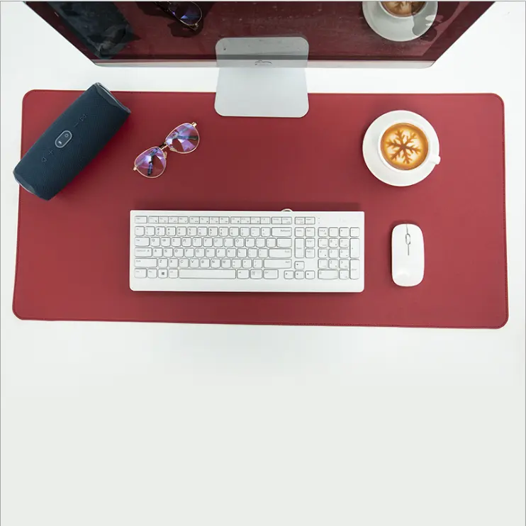 40*80CM impermeabile in pelle scamosciata PU portatile grande Mouse Pad Gamer scrivania tappetino antiscivolo Mousepad tastiera tavolo copertura per Dota