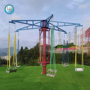 Nhà máy giá rẻ giá Đu Bập bênh ngoài trời chơi Mặt đất trẻ em slide và Swing chơi - Product Image 1