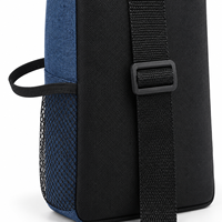 Sac à dos isotherme doublé PEVA, sac à déjeuner thermique avec poche avant zippée et poche latérale en filet pour pique-nique, voyage, travail, école