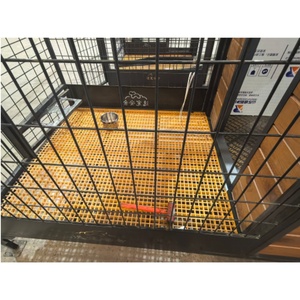 Cage extérieure ventilée pour petits animaux - Panneaux en treillis métallique pour enclos de cochons d'Inde - Product Image 3