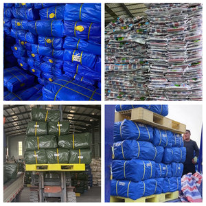 Chống thấm nước chống lão hóa poly Tarp tấm nhựa cho xây dựng chống thấm là phổ biến ở thị trường Trung Quốc PE Tarpaulin - Product Image 5