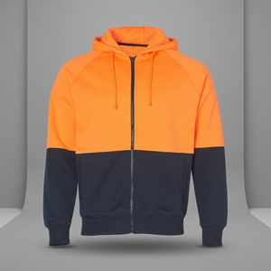 Sudadera con Capucha Fluorescente de Alta Visibilidad, Impresa en Serigrafía Sostenible, Personalizada para Hombre, Uniforme de Trabajo Transpirable, Talla Grande - Product Image 3