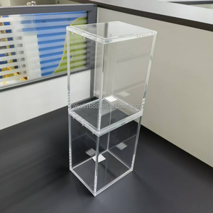 Estuches de Exhibición Magnéticos de Acrílico para Figuras <span class=keywords><strong>Funko</strong></span> <span class=keywords><strong>Pop</strong></span>, Protector Apilable para Figuras de Acción, Venta al por Mayor de Fábrica - Product Image 4