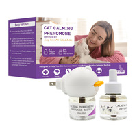 Kit diffuseur apaisant émotionnel transfrontalier pour chats et chiens, feromones anti-stress, prévention des troubles urinaires, apaisement des chats