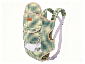 <span class=keywords><strong>Porte</strong></span>-bébé pliable multifonctionnel en coton à carreaux MotherSphere, pour bébés de 0 à 6 mois, portage frontal, fabrication directe OEM ODM - Product Image 4