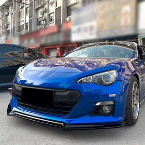 ลิ้นกันชนหน้า Amp-Z ลายคาร์บอนไฟเบอร์ ผิวด้าน สำหรับ Subaru Brz ปี 2013-2016 - Product Image 2