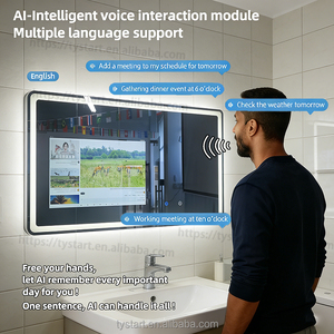 Espejo Inteligente Android para Hotel y Gimnasio, Espejo Mágico con Pantalla Táctil, WiFi, Bluetooth, Resistente al Agua, Espejo de Pared con Aplicaciones Integradas - Product Image 2