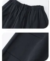 Ensemble de pantalons rétro à pattes d'éléphant épais, pantalons de jogging, coupe ample, pantalons de sport personnalisés grande taille pour hommes, pantalons de sport à jambes larges