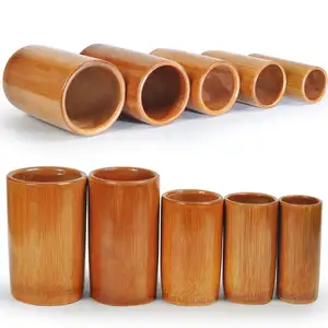 QUAN HE Cups Kit - 3 Cups Cupping Therapy Traditional Chinese Medical Bamboo