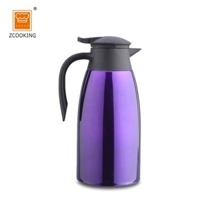 <span class=keywords><strong>Carafe</strong></span> thermique à café en acier inoxydable, 2 L, contenant isolé sous vide, à Double paroi, résistance de la chaleur de 24 h, ml - Product Image 3