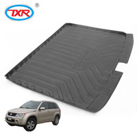 Tapis de coffre arrière de voiture lavables antidérapants 3D 5D TPE Tapis de benne de camion pour Suzuki Vitara 2017 Accessoires