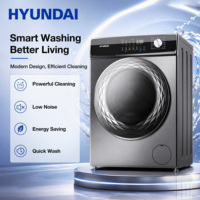HYUNDAI Washer 10kg Front Load Washing Machine 16 Programs Quick Wash Touch Panel Fully Automatic Washer DD Motor 1400RPM