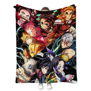 Nouveau dessin animé personnalisé <span class=keywords><strong>Anime</strong></span> démon tueur sieste couverture quatre saisons couverture pour étudiant et enfants - Product Image 5