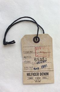 Customized clothing brand hang tags, with logos, <b>paper</b> clothing hang tags, clothing design hang tags - Product Image 4
