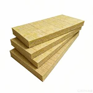 Panel de Aislamiento Térmico de Lana de Roca Resistente al Agua y de Alta Resistencia para Paredes, Techos y Almacenes - Product Image 1