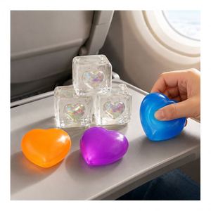 Nouvel Arrivage – Jouet Cube Cœur Luminescent dans le Noir, Balle Souple à Presser, Jouet Sensoriel Anti-Stress, Vente en Gros, Fournisseur de Packs Cadeaux - Product Image 6