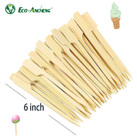 Brochettes en bambou pour kebab, personnalisables, pour barbecue, brochettes Teppo en bambou pour steak