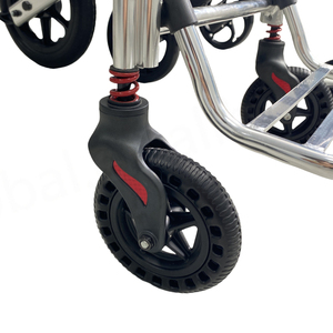 Fauteuil roulant manuel léger en aluminium Careme CA895, garantie de 2 ans, design pliable personnalisé pour personnes âgées, handicapées, blessées - Product Image 5