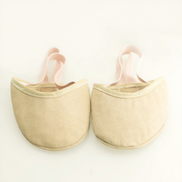 Chaussures de danse orientale modernes professionnelles, design demi-paume, en soie/coton, pour femmes adultes, pratique de gymnastique artistique
