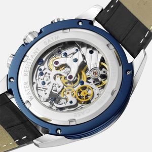 Reloj Mecánico Automático Deportivo para Hombre, Multifuncional, con Correa, Cronógrafo Mecánico - Product Image 6