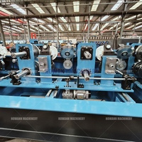 Nouvelle machine de formage à froid automatique HOWANN CE ISO certifiée 380V pour poutres en C et Z, profilés de charpente murale en acier et fabrication de poutrelles
