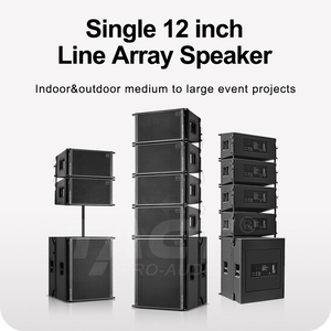 Passives Line-Array-System mit Einzelnem 12-Zoll-Lautsprecher Professionelle Line-Array-Lautsprecher für Bühnen- und Kirchenprojekte - Product Image 5